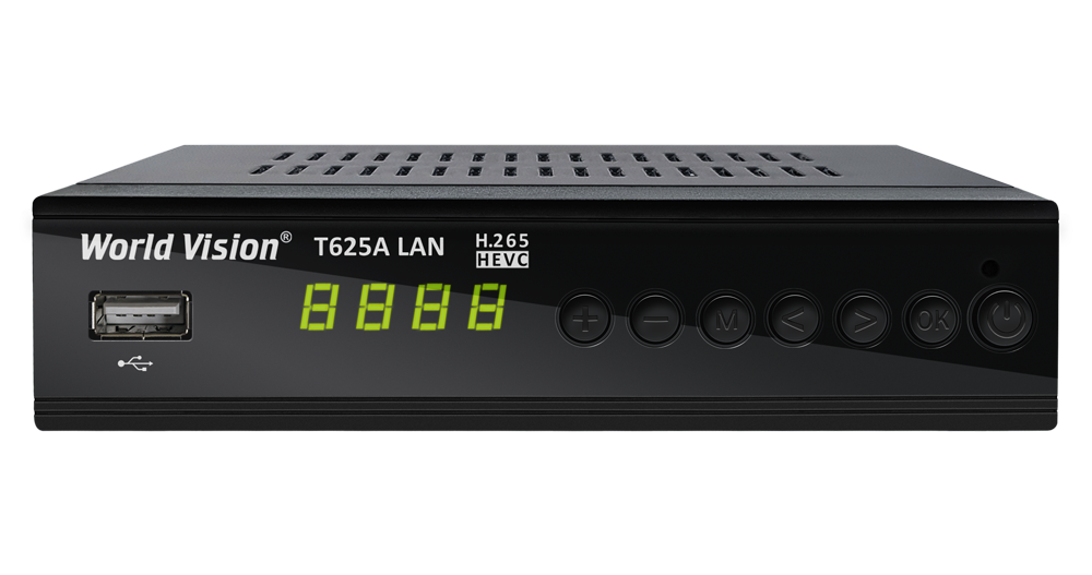 Тюнер цифровой Т2 World Vision T625A LAN металлический корпус (2259421964) - фото 2 Тюнер цифровой Т2 World Vision T625A LAN металлический корпус (2259421964) - фото 2