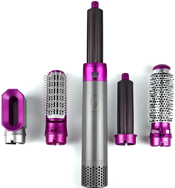 Фен-стайлер для волосся 1000 Вт Рожевий (2549772429)