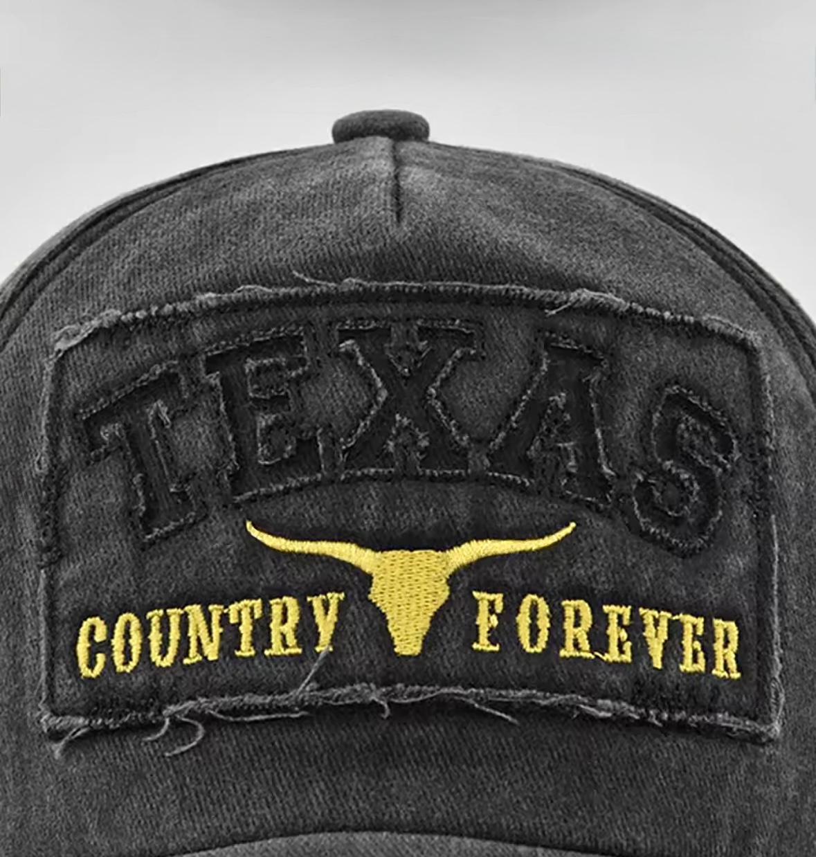 Кепка бейсболка варенка логотип Texas з вигнутим козирком унісекс one size Чорний - фото 2 Кепка бейсболка варенка логотип Texas з вигнутим козирком унісекс one size Чорний - фото 2