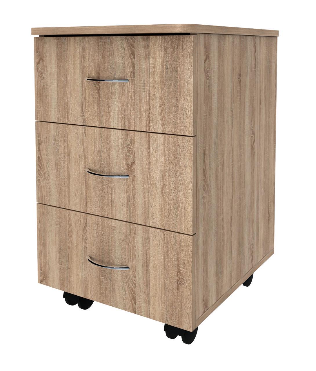 Тумба мобильная МАКСИ-МЕбель Маркус Дуб сонома (11035)