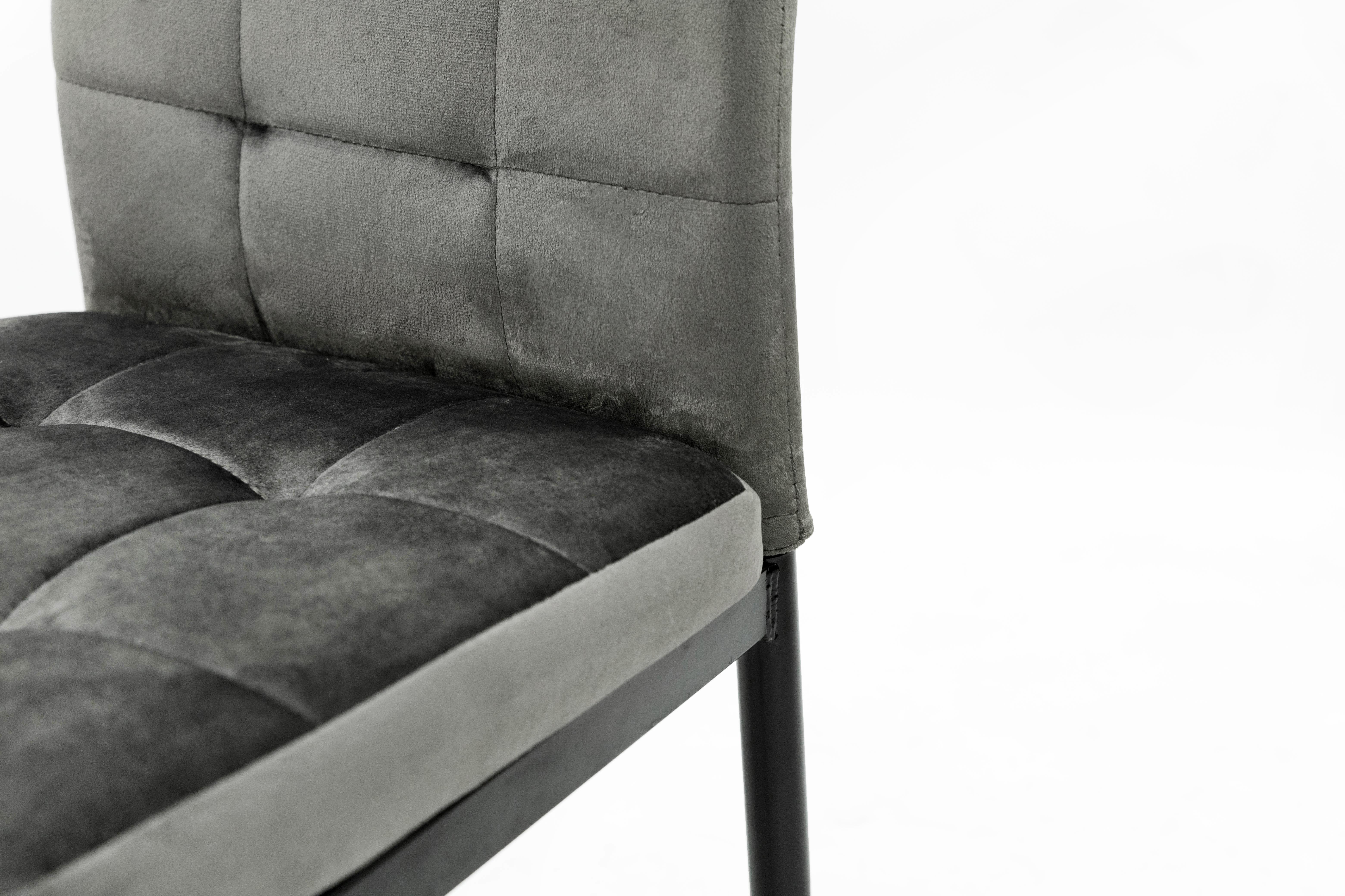 Стілець для кухні та вітальні ГРЕЙС Айс 410х980х510 мм Чорний/Графіт (GAА0056132) - фото 8 Стілець для кухні та вітальні ГРЕЙС Айс 410х980х510 мм Чорний/Графіт (GAА0056132) - фото 8