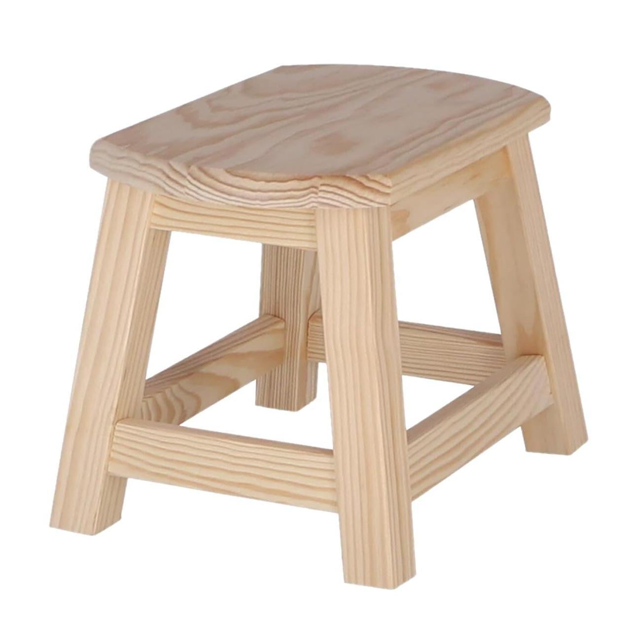 Табурет для ванной из дерева Ламарен Бланже (ТВН-013201)