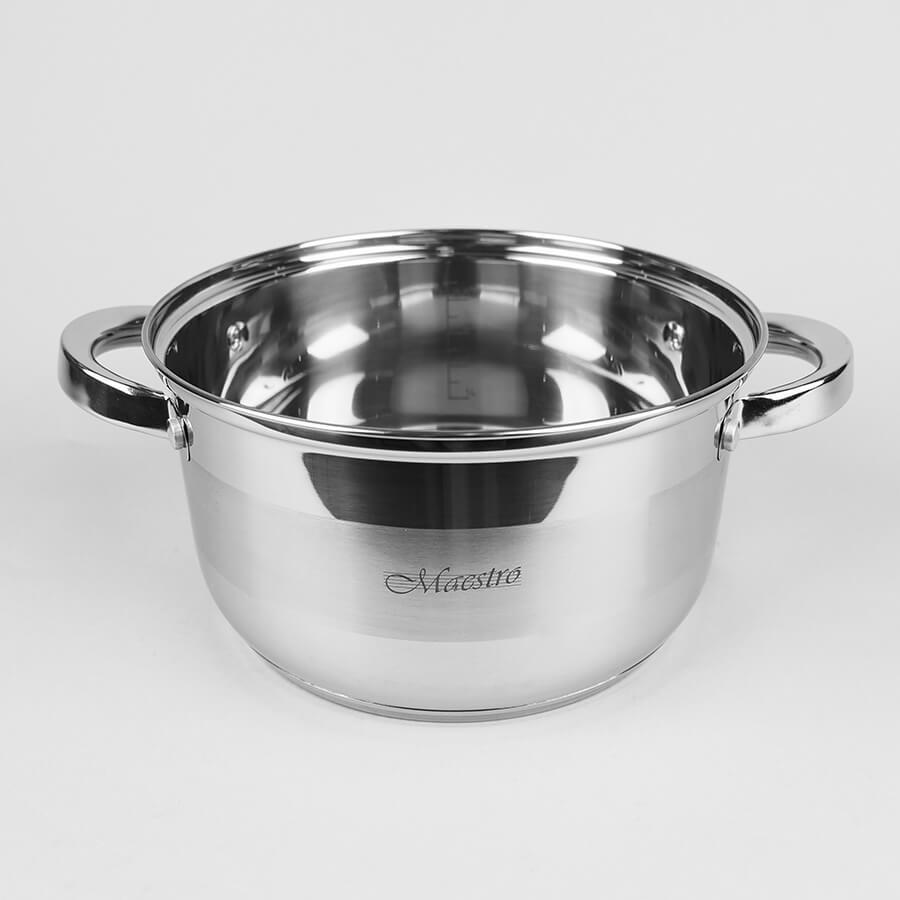 Набір каструль з мірною шкалою та багатошаровим дном 10 шт. (MR-2220-10) - фото 7 Набір каструль з мірною шкалою та багатошаровим дном 10 шт. (MR-2220-10) - фото 7