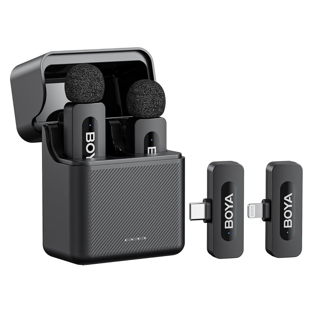 Микрофон беспроводной Boya BY-V3 Combo Lightning/Type-C двойной (3075680899) Микрофон беспроводной Boya BY-V3 Combo Lightning/Type-C двойной (3075680899)