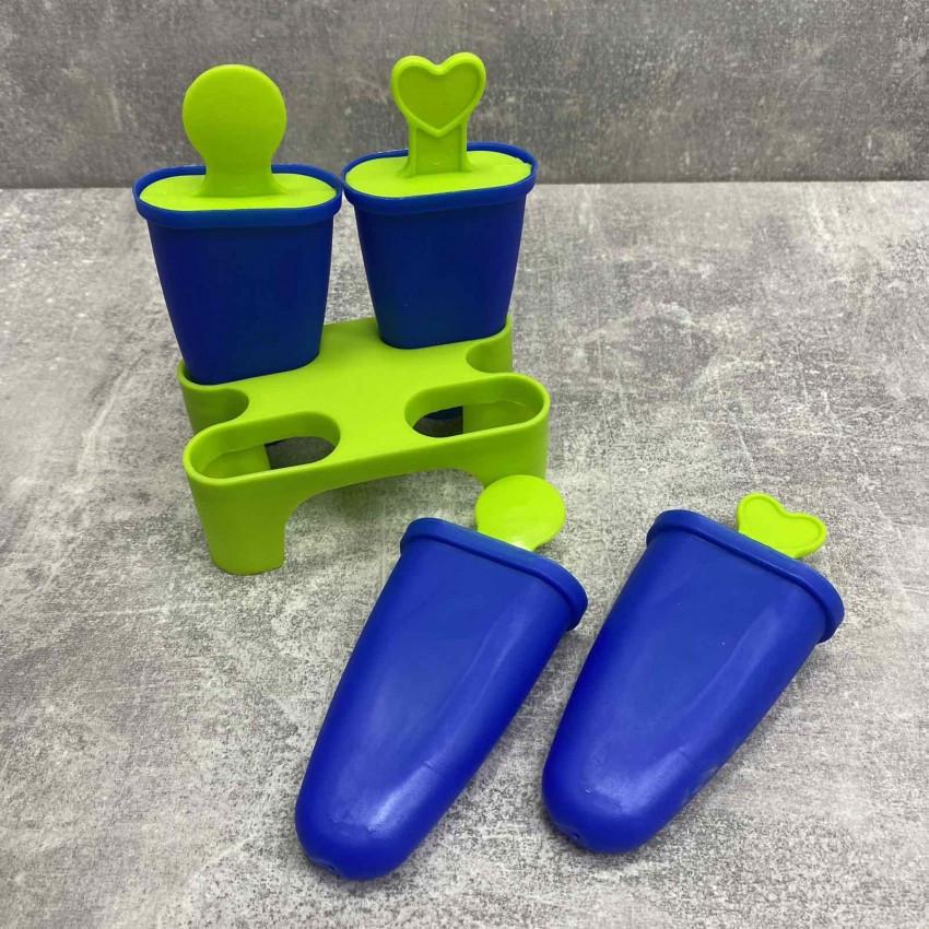 Форма для морозива Stenson R21144 з підставкою 4 шт. Синій з зеленим (1850866571) - фото 3 Форма для морозива Stenson R21144 з підставкою 4 шт. Синій з зеленим (1850866571) - фото 3