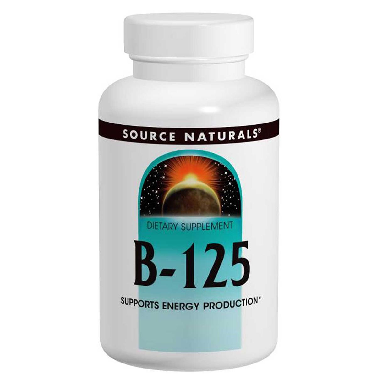 Комплекс вітамінів B Source Naturals 125 мг 60 таблеток