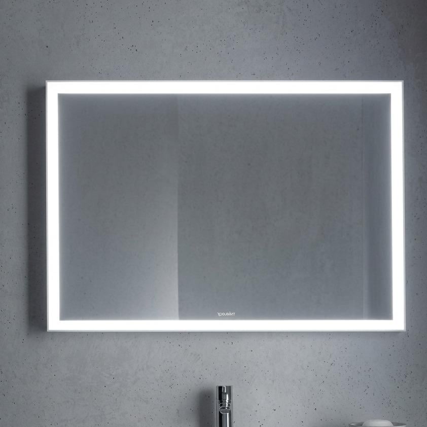 Зеркало для ванной комнаты Duravit L-Cube 700x1200 прямоугольное, с LED-подсветкой (LC7383018180000)