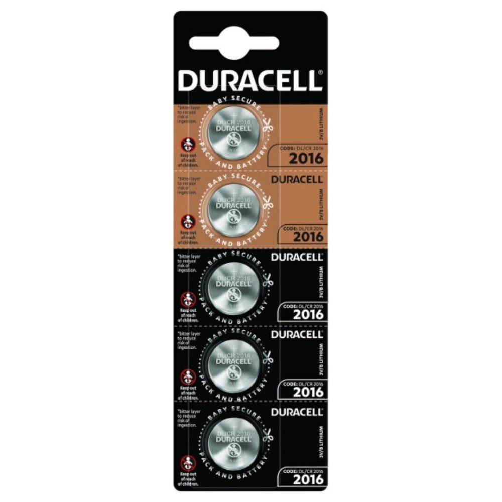 Батарейки Duracell CR2016 5 шт. (2964771996)
