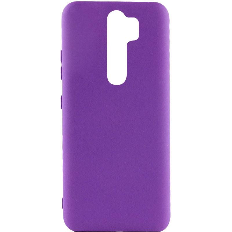 Протиударний чохол Silicone Cover Lakshmi Full Camera (AA) для Xiaomi Redmi 9 Purple