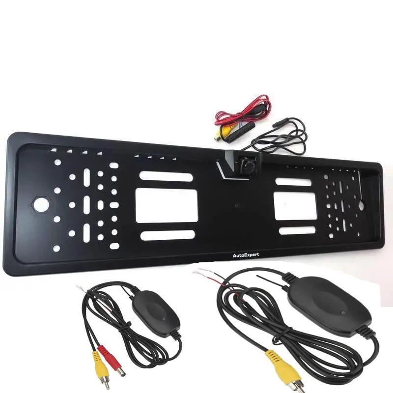 Рамка с беспроводной Wi-Fi камерой для автомобильного номерного знака (8012)