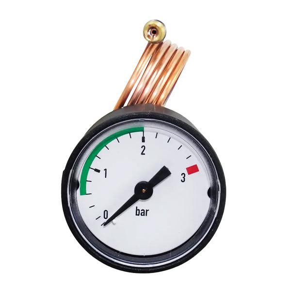 Манометр Cewal 0-3 бар D=42 мм для газового котла Vaillant atmo/turbo MAX/TEC pro/plus VU/VUW 101271 (00000063067)