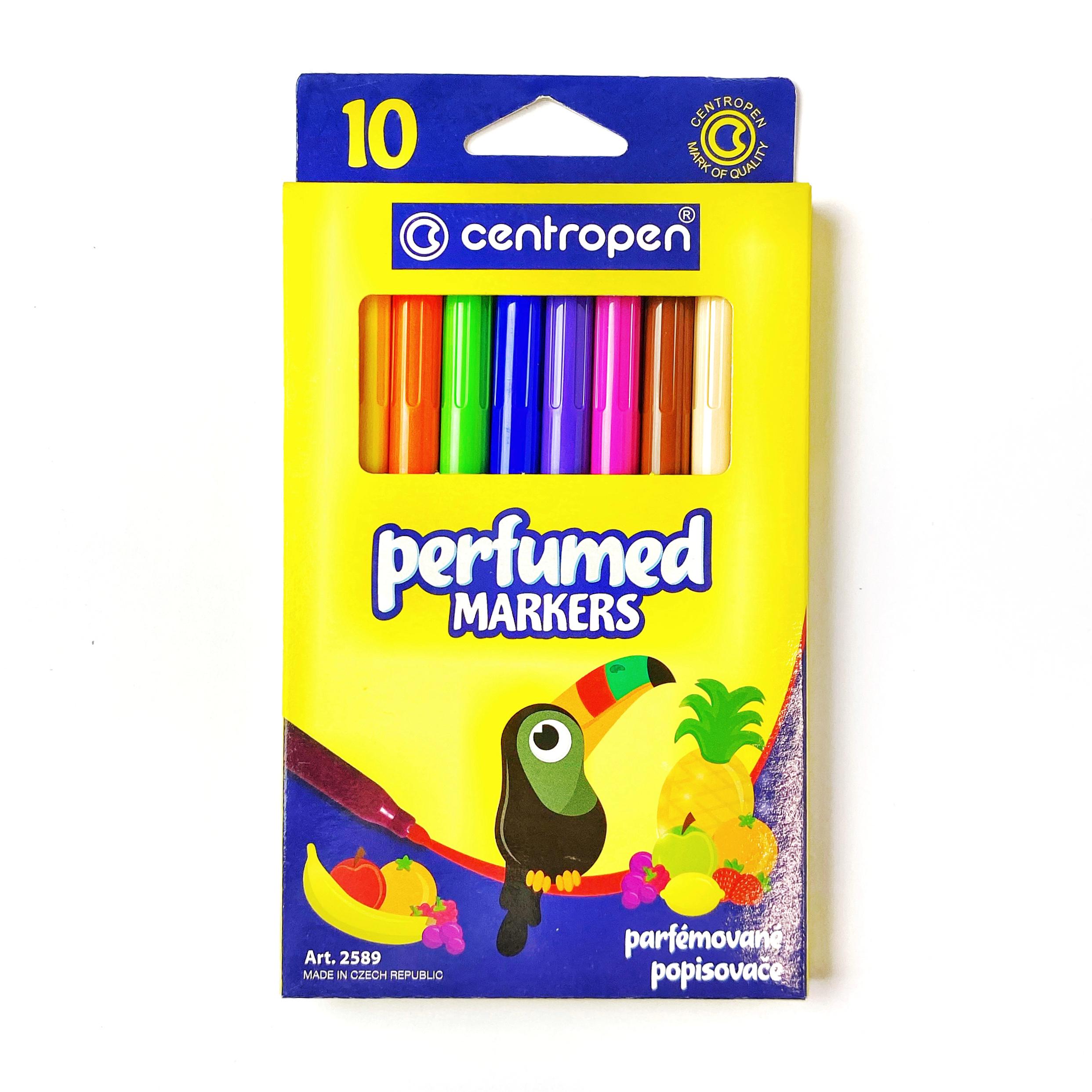 Фломастеры ароматизированные Centropen 10 шт. (2589)
