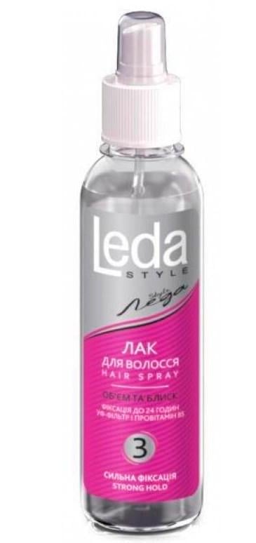 Лак для волосся Leda Style Сильна фіксація 3 160 мл (14278)
