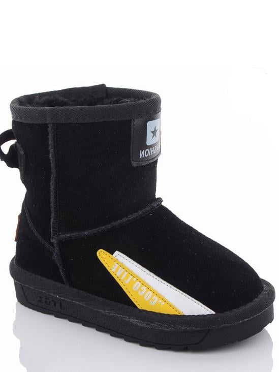 Угги кожаные Paliament B20939 р. 22 Черный (99212)