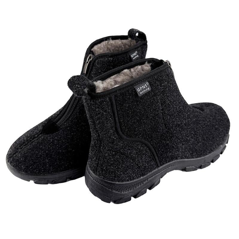 Бурки мужские на замке 10101-2 p. 41 26,5 см Серый - фото 3