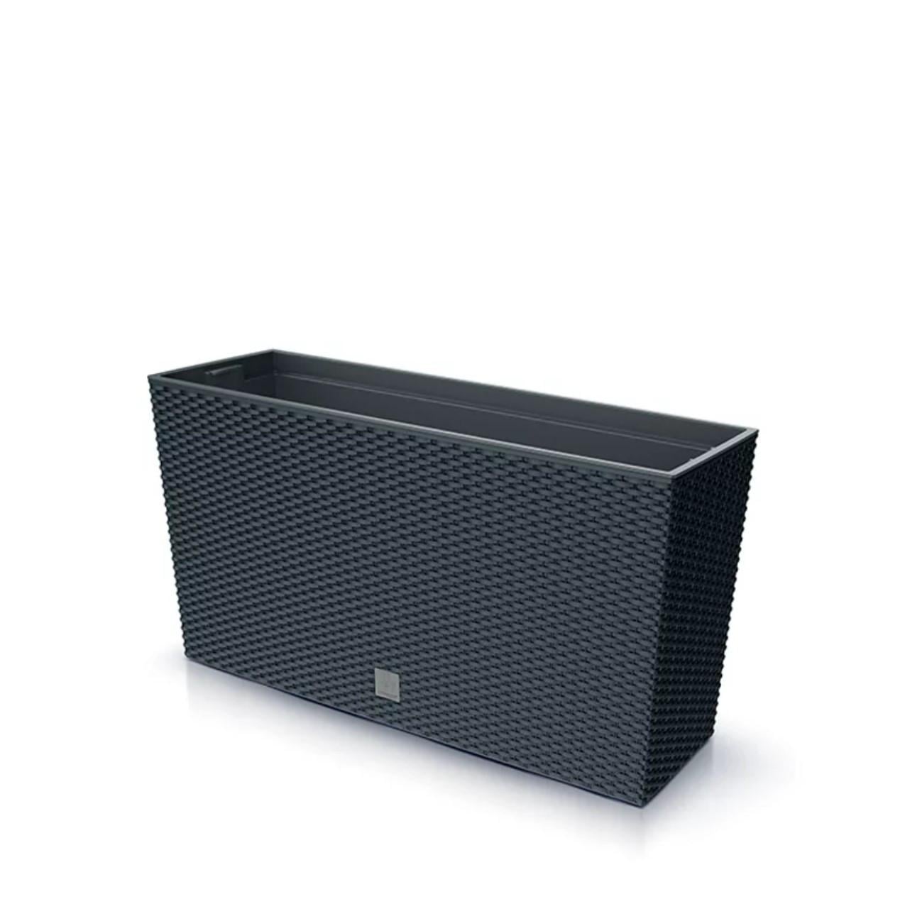 Горшок для цветов Prosperplast террасовый Rato Case Middle 80 см Антрацит (DRC800M-S433)