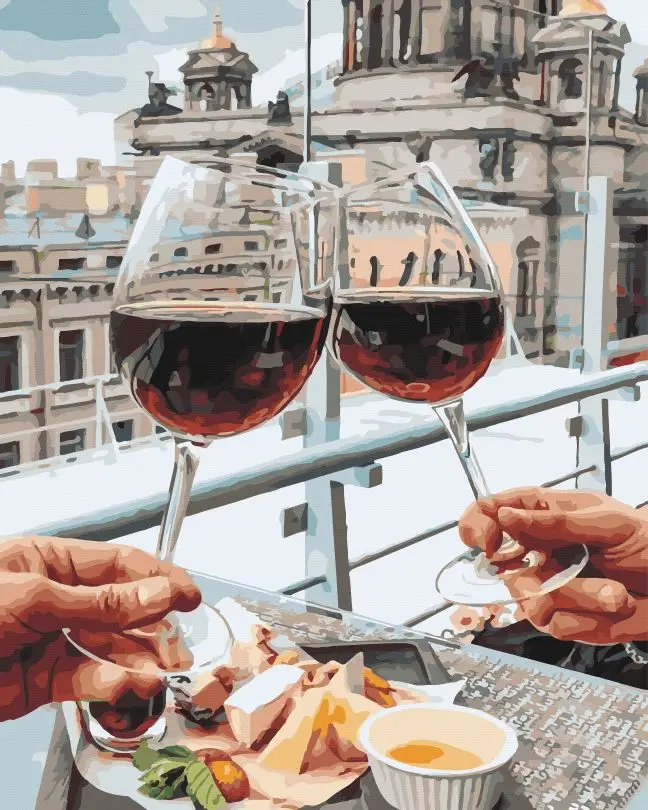 Картина по номерам Brushme Романтика в Риме 40x50 см (BRM44044)