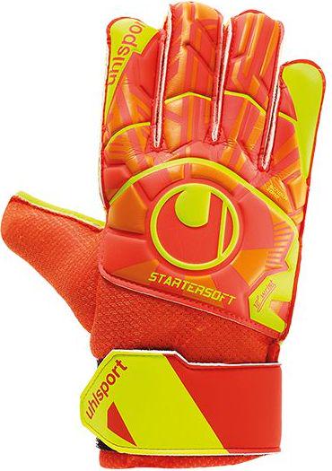 Рукавиці воротарські Uhlsport Dynamic Impulse Starter Soft 1011148 01 р. 10 Жовто-помаранчевий