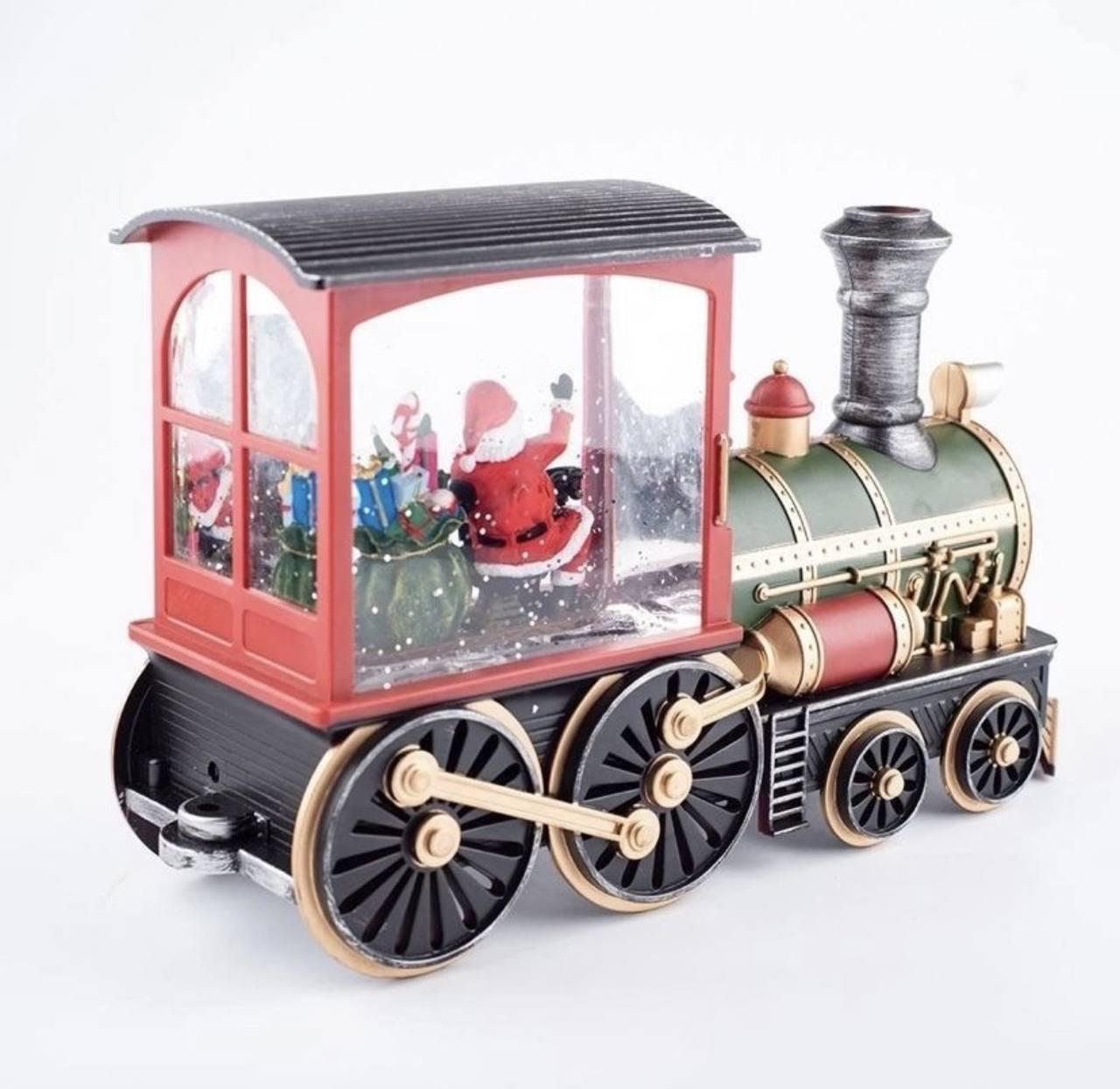 Ліхтар музичний новорічний Різдвяний поїзд на батарейках та від USB 32 см (26140881) - фото 9 Ліхтар музичний новорічний Різдвяний поїзд на батарейках та від USB 32 см (26140881) - фото 9