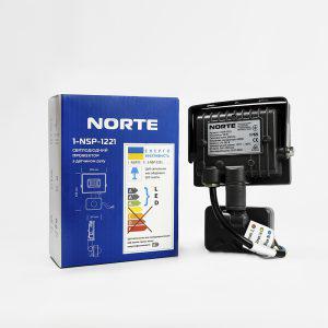 Прожектор NORTE Spotlight 1-NSP-1221 з датчиком руху 10W 6500 K - фото 2