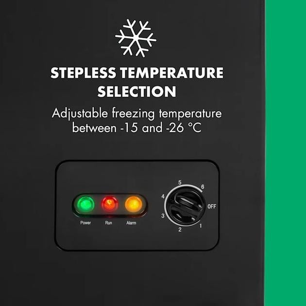 Морозильная камера Klarstein Iceblokk 100 л (10045780) - фото 4 Морозильная камера Klarstein Iceblokk 100 л (10045780) - фото 4