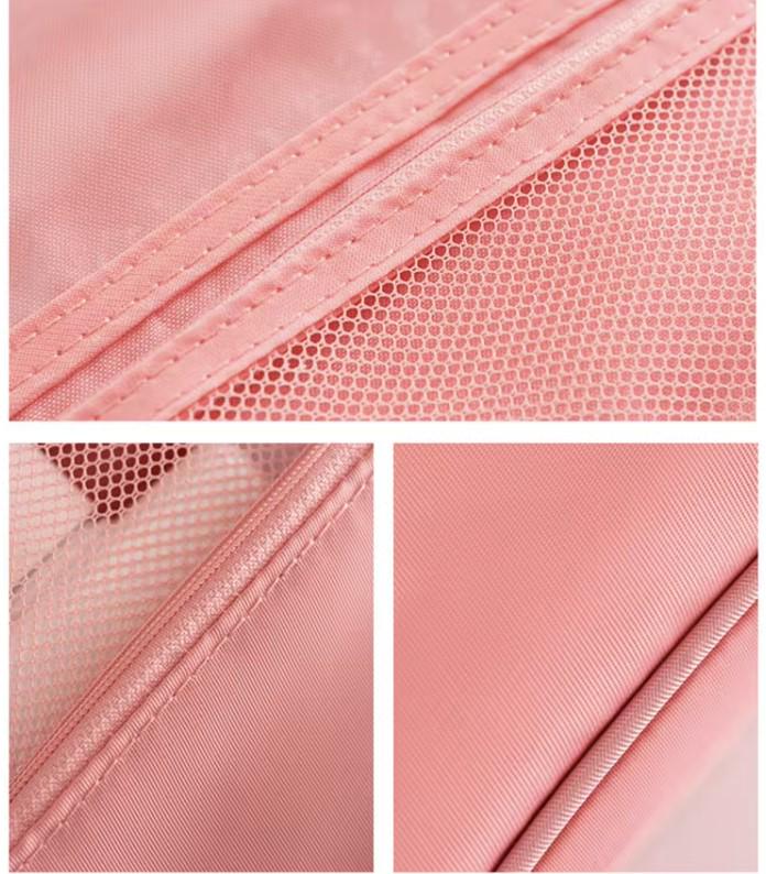 Косметичка для подорожей Travel Рожевий (406911) - фото 4 Косметичка для подорожей Travel Рожевий (406911) - фото 4