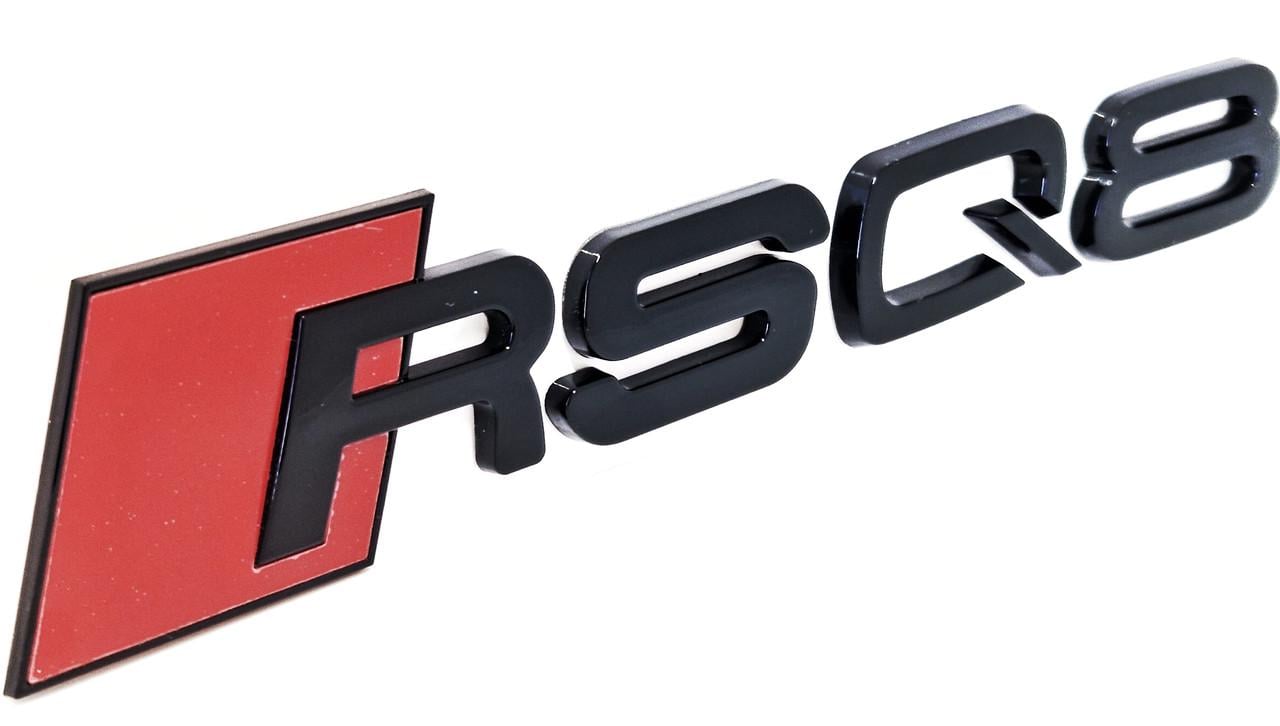 Емблема-напис Audi RSQ8 Black gloss (2373283712)