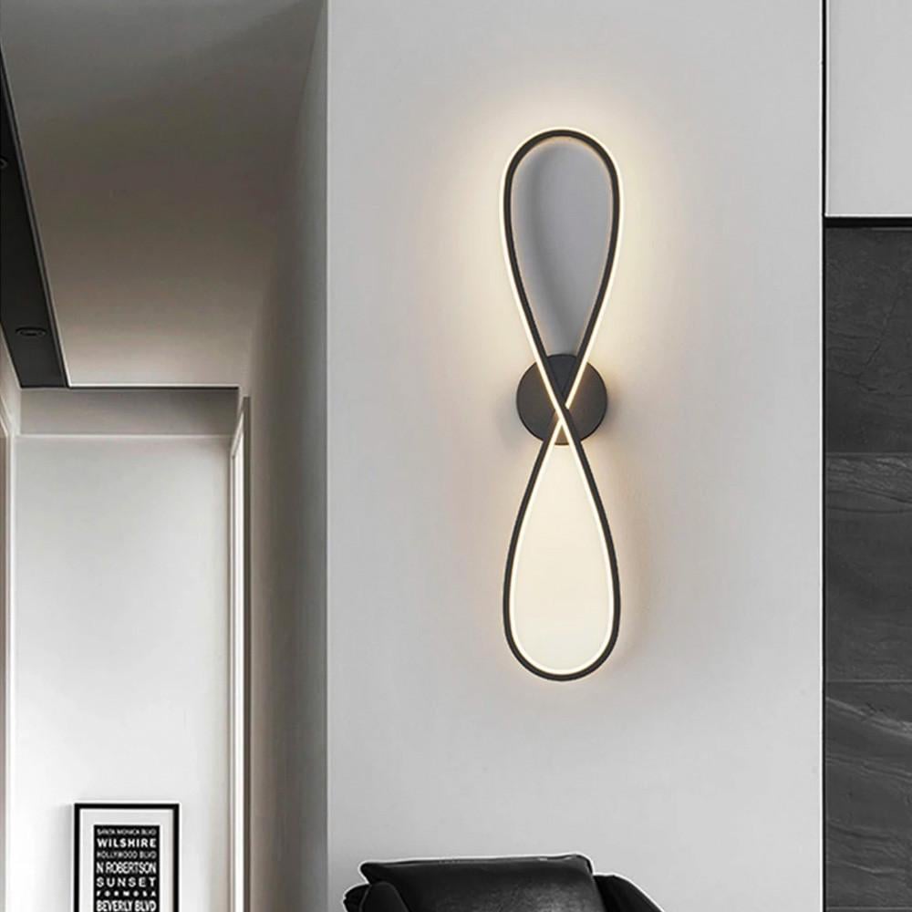 Бра настенное Infinity 80 см Черный (WM 36 BK-80)