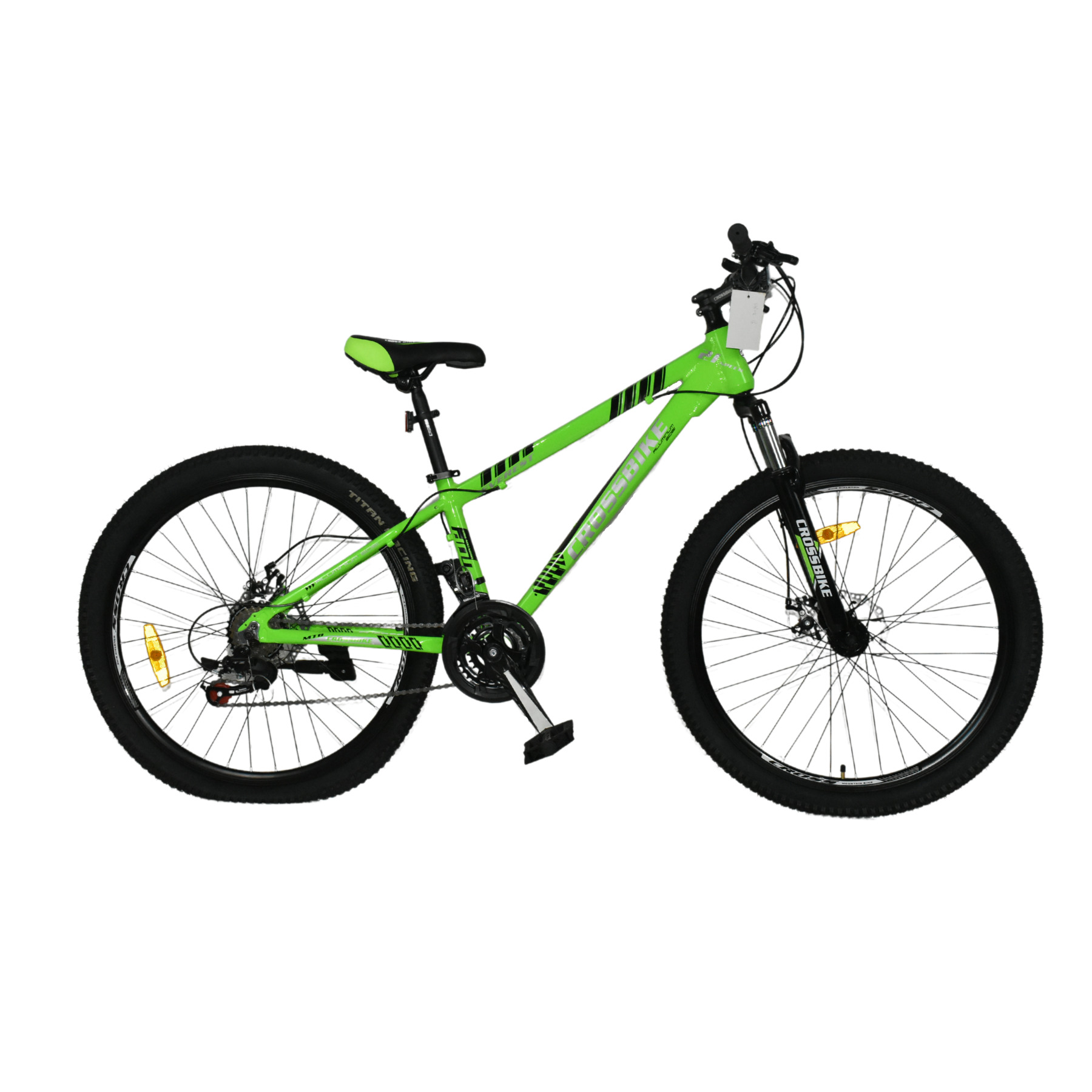 Велосипед Cross Bike Everest 13" 26" Зеленый