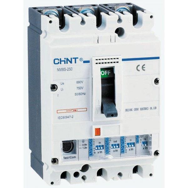 Автоматичний вимикач CHINT NM8S-250H 3Р 200А 70кА (149894)