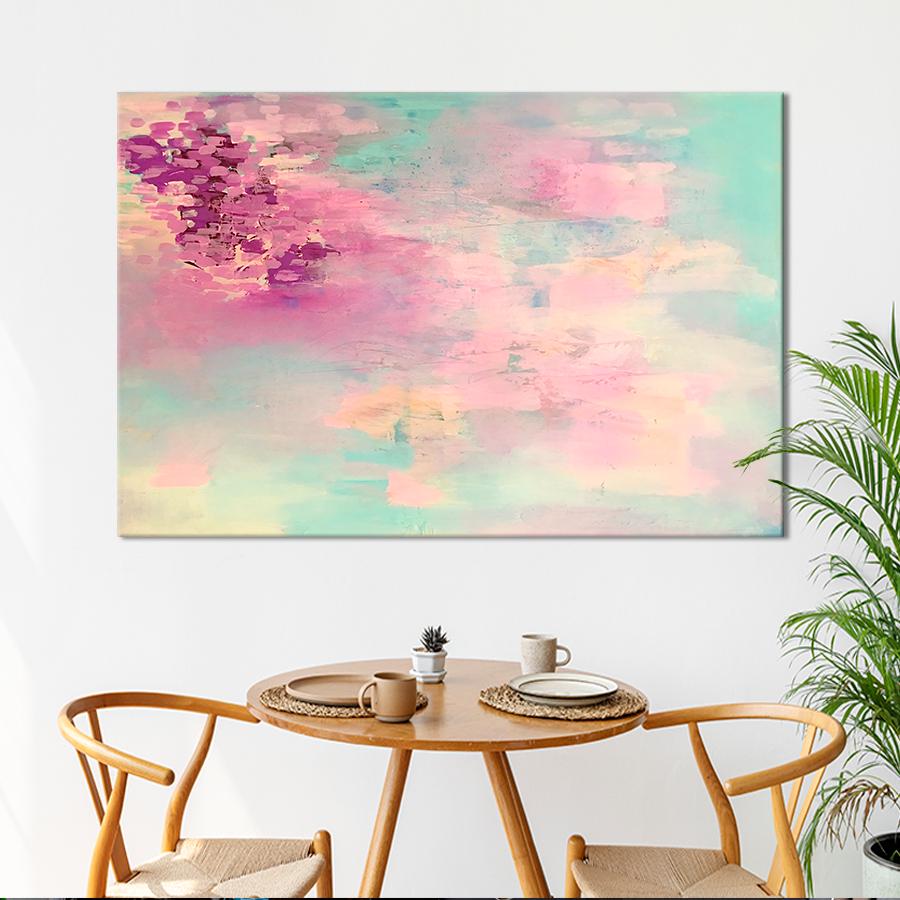 Картина Абстракция Цветы сакуры 51x34 см (A915-1)