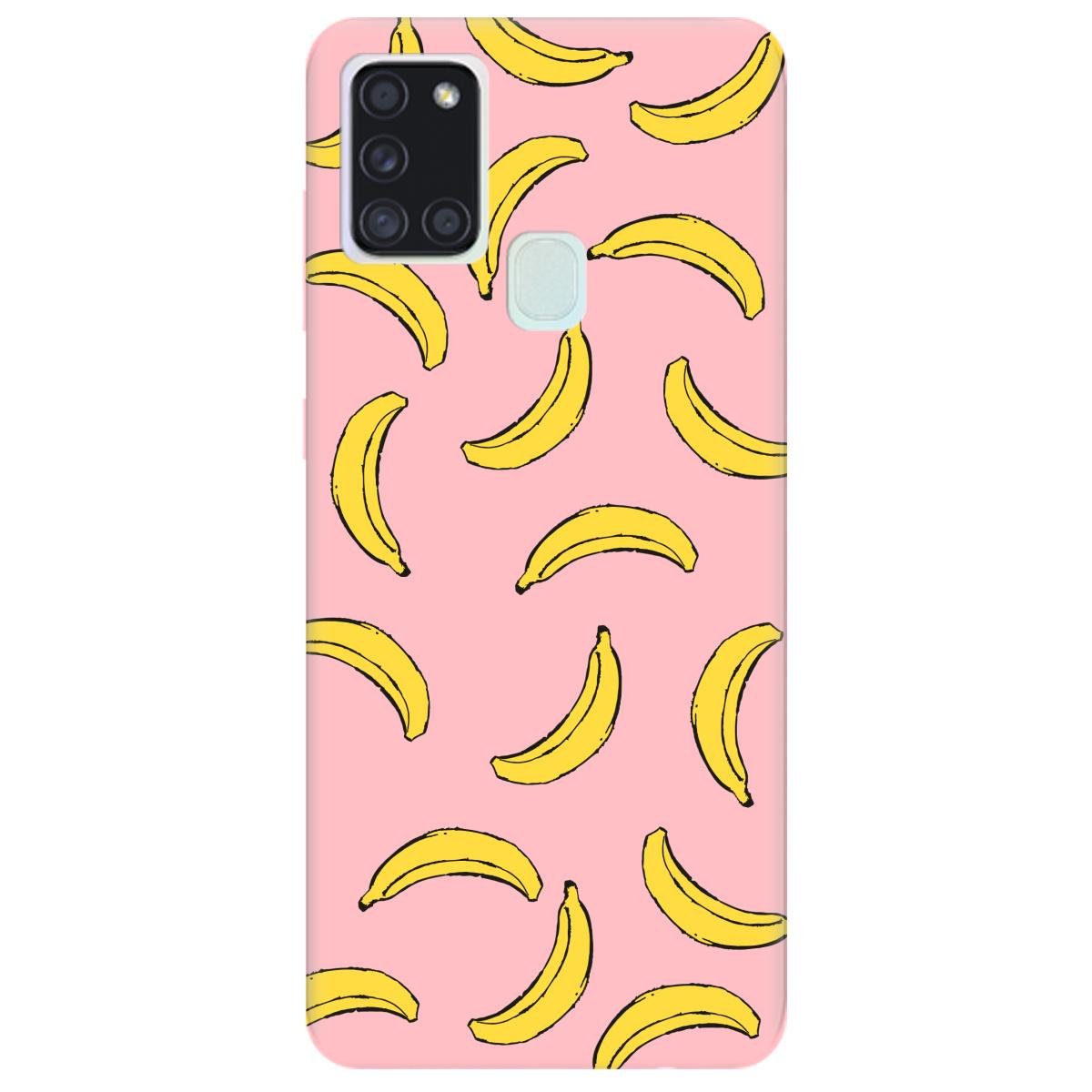 Силіконовий чохол Zorrov для Samsung Galaxy A21s - Banana paradise (14100070269125184)