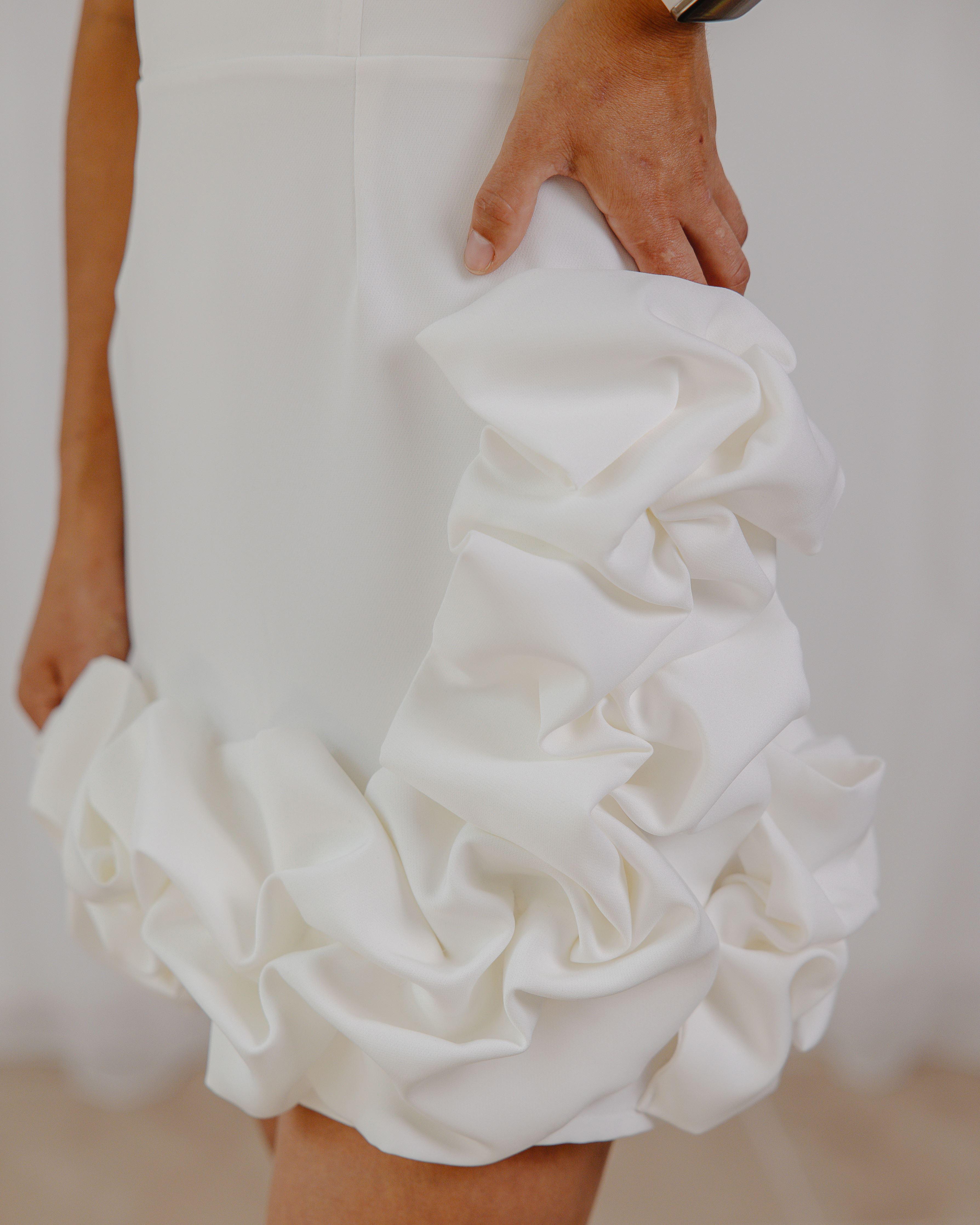 Платье вечернее XS Белый (0002369-XS) - фото 7 Платье вечернее XS Белый (0002369-XS) - фото 7