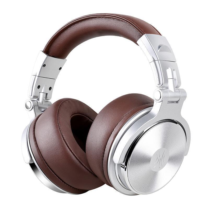 Навушники з мікрофоном Oneodio Pro 30 Silver-Brown