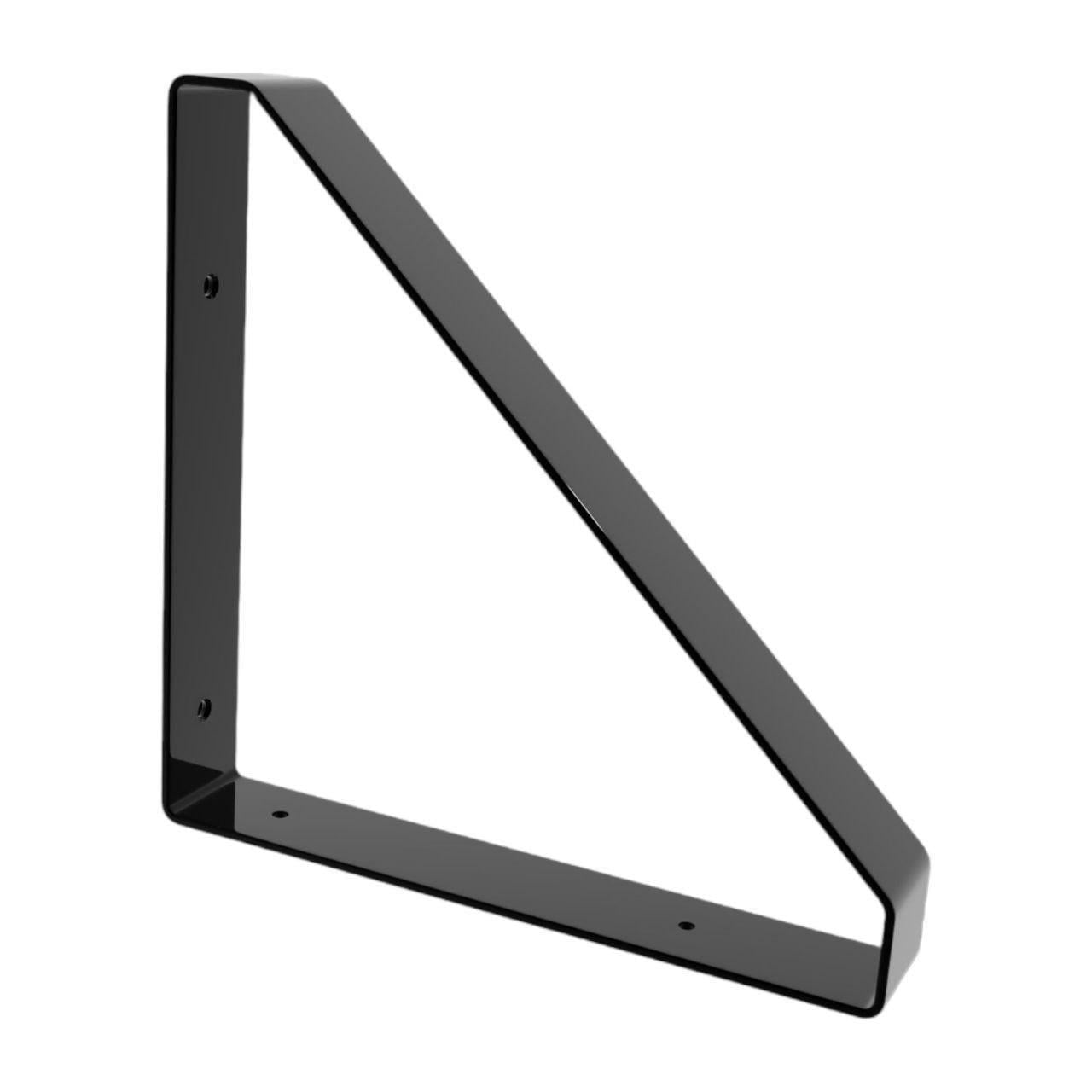 Кронштейн для полок мебельный Grid Loft-10 300х300 мм Черный/Белый (2188022234/К0811)