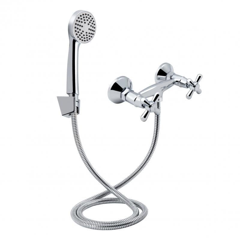 Смеситель для ванны Lidz хромированный Серебристый (LIDZCRM15363)