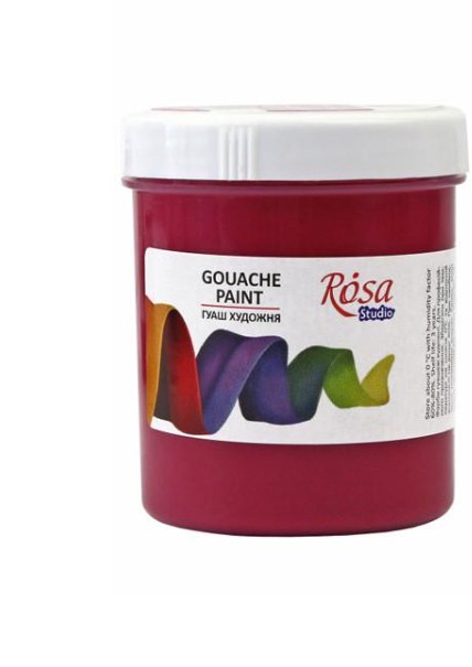 Краска гуашевая ROSA Studio 100 мл Хинакридон розовый (1311)