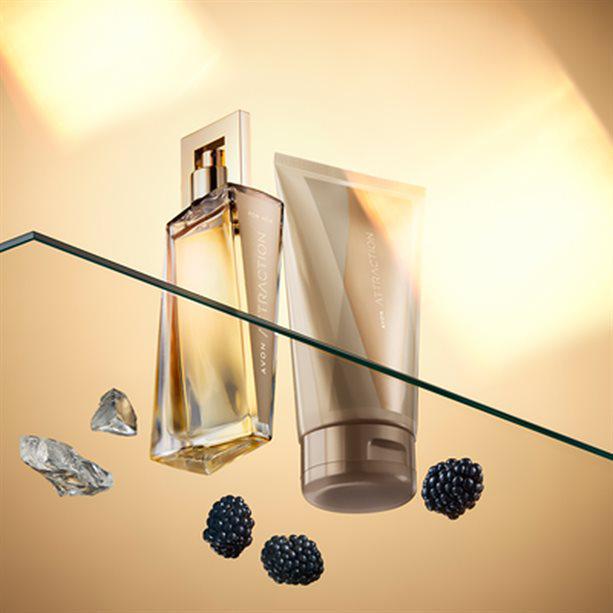 Набор парфюмированный женский Avon Attraction edp 50 мл b/lot 125 мл (494693395)