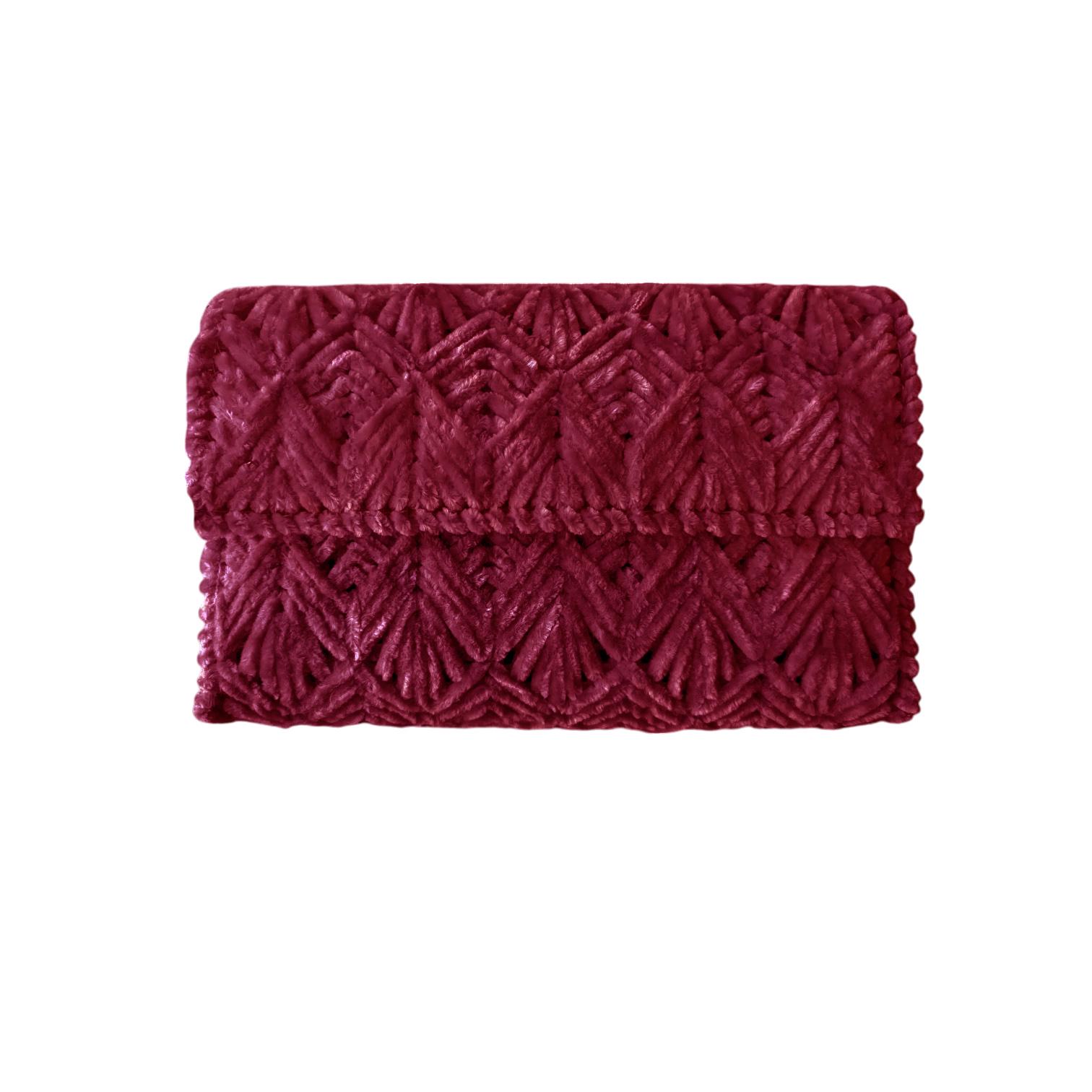 Набор для создания сумки из пластиковой канвы Черный олень №2 Бордовый (8093-19) - фото 3 Набор для создания сумки из пластиковой канвы Черный олень №2 Бордовый (8093-19) - фото 3