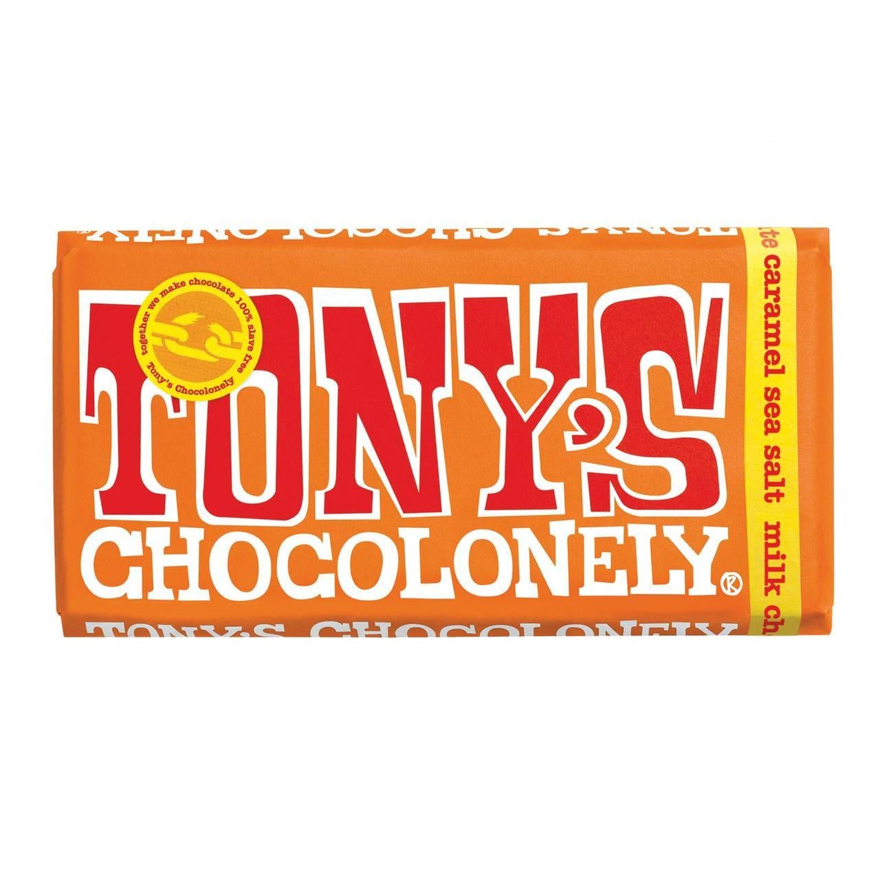 Шоколадка Tony's Chocolonely Caramel & Sea Salt Milk Chocolate 180 г (1709112927) Шоколадка Tony's Chocolonely Caramel & Sea Salt Milk Chocolate 180 г (1709112927)