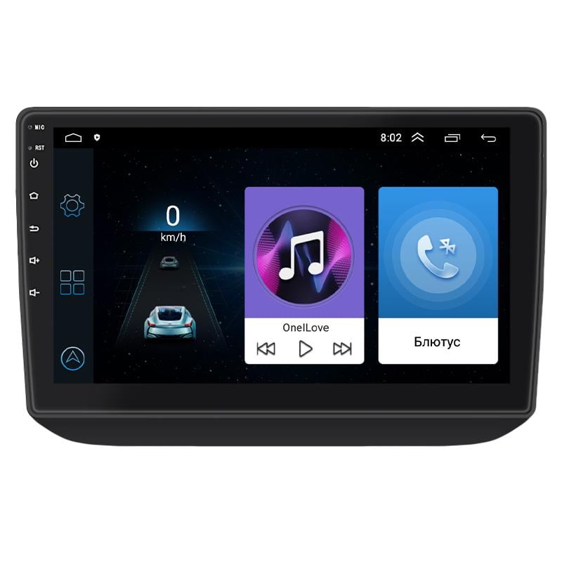 Автомагнітола штатна Lesko Base для Skoda Fabia II 2007-2010 р. Wi-Fi/GPS 1/16 GB 10" (9774-40008)