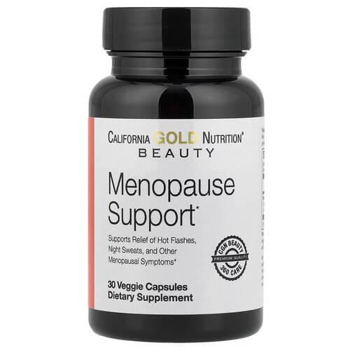 Підтримка при менопаузі California Gold Nutrition Menopause Support 30 капс. (CGN-02061)