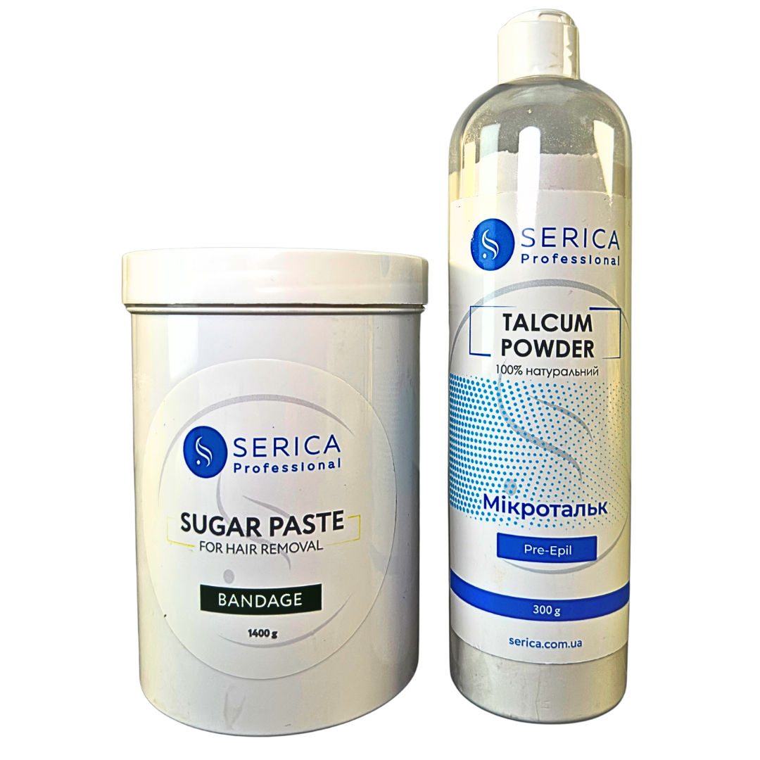Набор для депиляции Serica Professional сахарная паста/тальк 300 г (SN-Pro13)