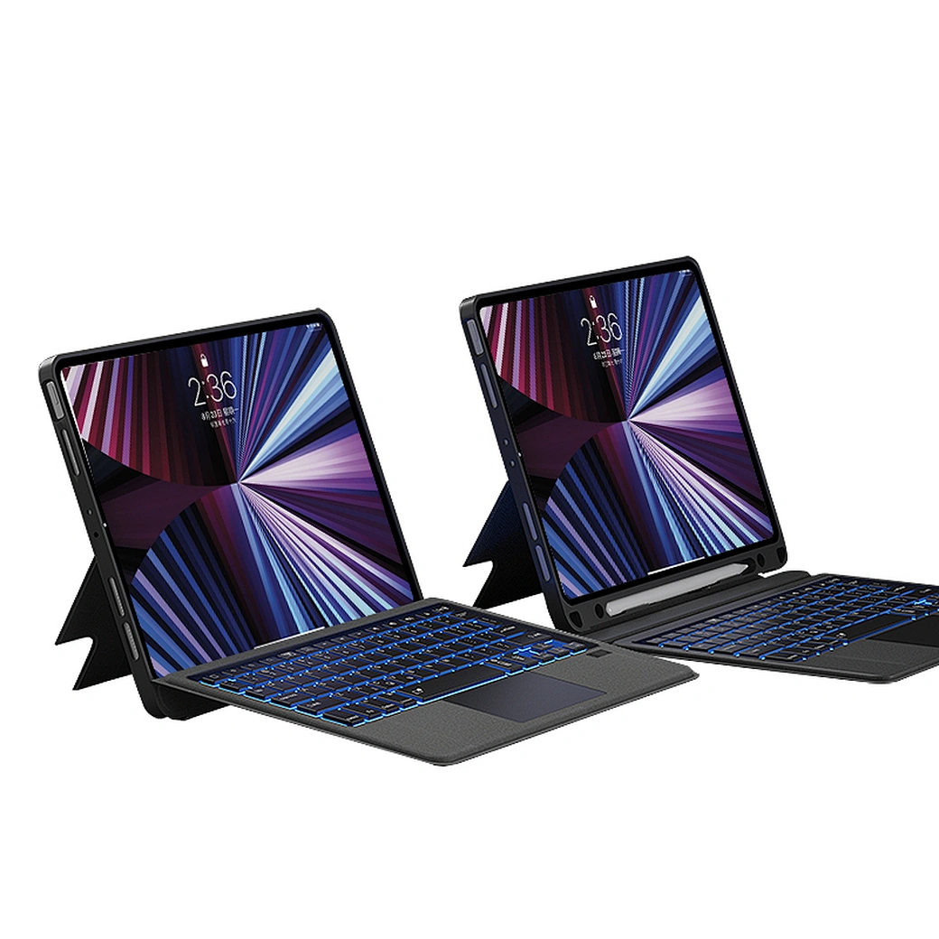 Чехол-клавиатура для планшета WiWU Mag Touch iPad Keyboard Case for iPad 10 10,9 Black (2022) - фото 4