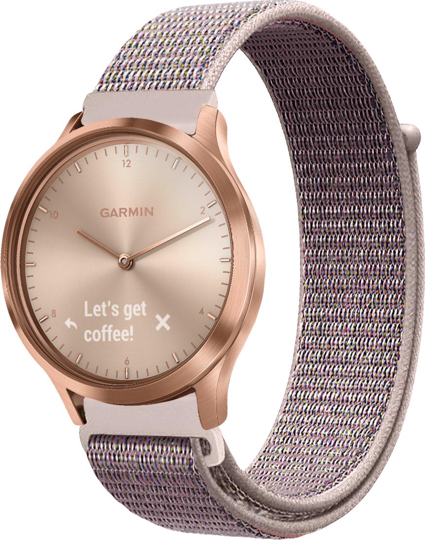 Sport Loop Garmin Vivomove HR Grey Pink 26875 06