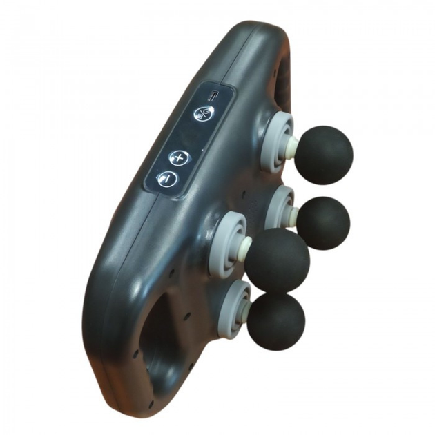 Перкусійний масажер для спини та шиї з 4 масажними головками (FZ-668) - фото 3 Перкусійний масажер для спини та шиї з 4 масажними головками (FZ-668) - фото 3