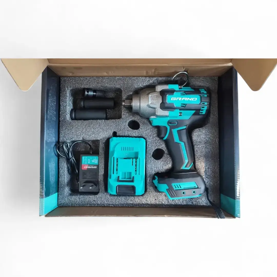 Гайковерт акумуляторний Grand АГ-1100UBL-1 (11999550) - фото 9