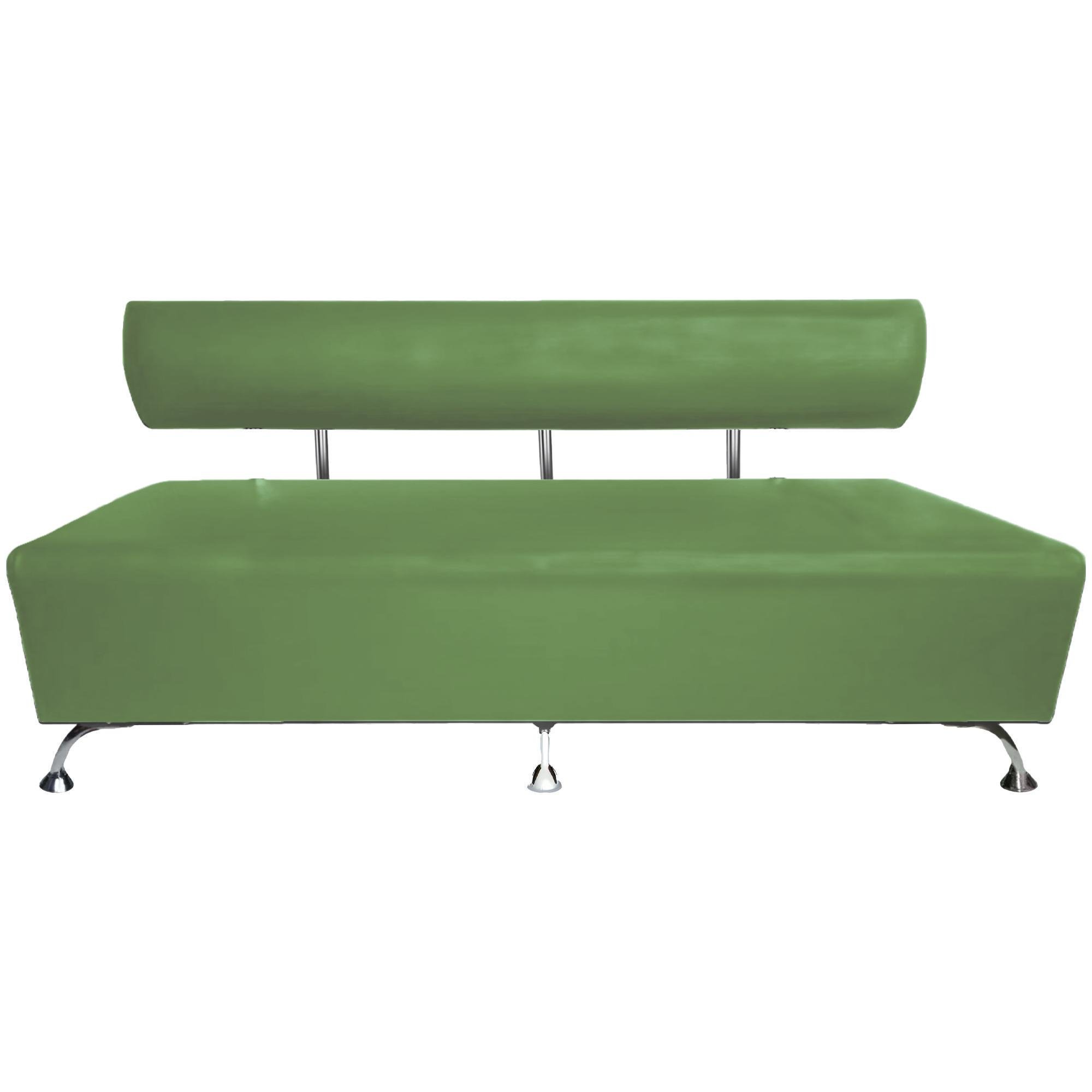 Диван офисный AVVS для ожидания/приемной 200 см с ножками 12 см Светло-оливковый (gnuta-75x200-lolive) - фото 2 Диван офисный AVVS для ожидания/приемной 200 см с ножками 12 см Светло-оливковый (gnuta-75x200-lolive) - фото 2