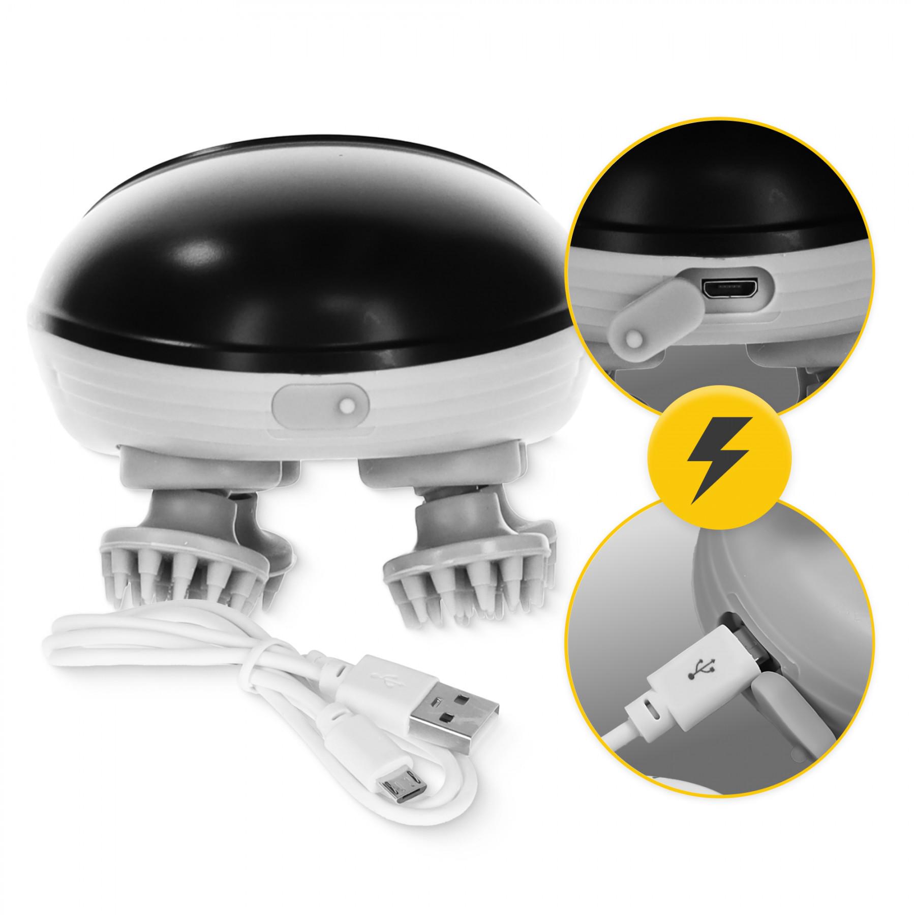 Электрический массажер для головы 4fizjo Smart Head Massager 4FJ0620 Black - фото 4