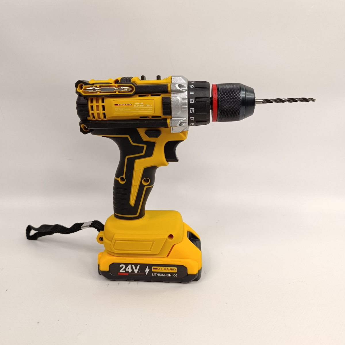 Шуруповерт с 2 ​​аккумуляторами 24V Желтый (CDW-24-Yellow)